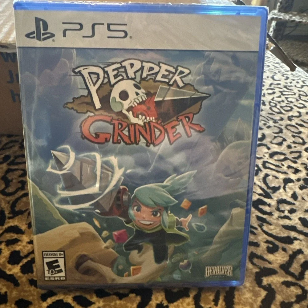 Pepper Grinder PlayStation 5 PS5 Devolver Digital 2024 NEW SEALED US ESRB E10+